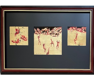 Кондрусевич В.В Картон, масло. 2013г. Размер 70х100 см. № 2986 (артикул №2986) - фото №1