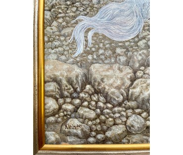 Каталожный Почицкий В.В (dr.Klein Доктор Кляйн) "Святой Георгий", 2012г. Холст, масло. Размер 50х150 см. № 3007 (артикул №3007) - фото №5