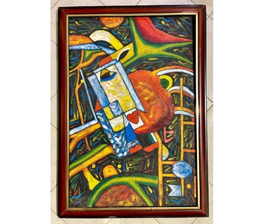 Зинчук А.М "Любовь". Холст, масло. Размер 91х61 см. № 3016 (артикул №3016) - фото №1