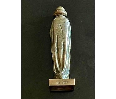 Статуэтка "Монах", 19 век. Россия (84) Высота 6,5 см. № 3060 (артикул №3060) - фото №3