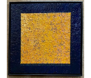 Криштапович С.Е "Жоўты квадрат-сымбаль Зямли",2010г. Холст, масло.Размер 71,5х71,5 см. № 3075 (артикул №3075) - фото №1