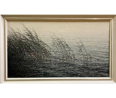 Шкарубо В.Ф "Холодный день", 2005 г. Холст, масло. Размер 40х70 см. № 3078 (артикул №3078) - фото №7