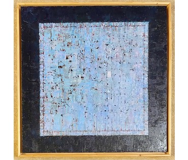 Криштапович С.Е "Квадрат", 2010 г. Холст, масло. Размер 71,5х71,5 см. № 3081 (артикул №3081) - фото №2