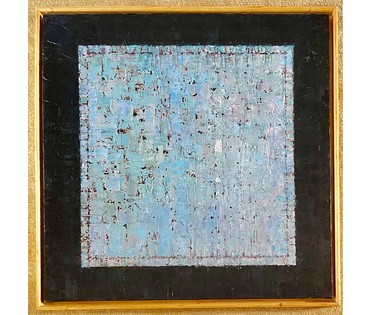 Криштапович С.Е "Квадрат", 2010 г. Холст, масло. Размер 71,5х71,5 см. № 3081 (артикул №3081) - фото №4