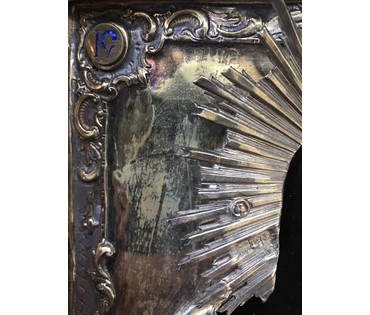 Икона Спас Вседержитель "Благословление хлебов". Москва, 1851 год. №37