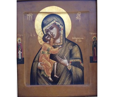 Икона "Феодоровская Пресвятая Богородица", Мстера, вторая половина 19 века. №41