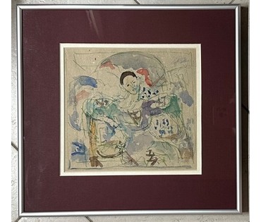 Кищенко А. М. Графика. Акварель. бумага; Размер 23х29,5см. № 3151 (артикул №3151) - фото №1