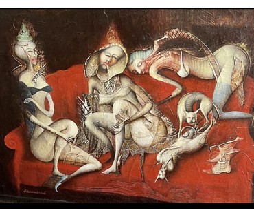 Малишевский С.А "Ожидание", 2005г. Холст, масло. Размер 70х90 см. № 3182 (артикул №3182) - фото №10