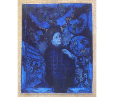 Кищенко А.М "Вселенная", 1981г. Холст, масло.Размер 120х94 см. № 3191 (артикул №3191) - фото №1