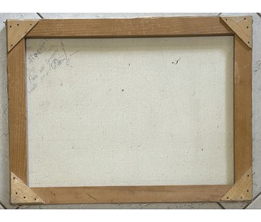 Меляшкевич Ф.Ф "Минск, ул. Мясникова". Холст, масло. Размер 46,5х 35,5 см. № 3202 (артикул №3202) - фото №2