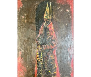 Кищенко А.М "Микеланджело", 1969г. Холст, масло. Размер 90х120 см. № 3218 (артикул №3219) - фото №4