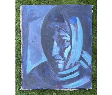 Кищенко А.М "Тамара", 1993г. Холст, масло. Размер без рамы 60х50 см. № 3225 (артикул №3225) - фото №4