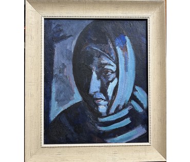 Кищенко А.М "Тамара", 1993г. Холст, масло. Размер без рамы 60х50 см. № 3225 (артикул №3225) - фото №1