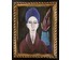 Кищенко А.М. Ранний "Женский портрет с цветком", 1960г. Холст, масло. Размер 80х60 см. № 3229 (артикул №3229) - фото №4