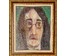 Акулов В.И "Джон Леннон", 1989г. Картон, масло. Размер 57,5х67,5 см. № 3437 (артикул №3437) - фото №2