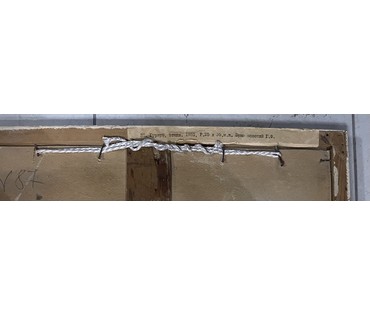 Бржозовский Г.Ф "Гурзуф", этюды. 1951г. Картон, масло. Размер 44х105 см. № 3490 (артикул №3490) - фото №2