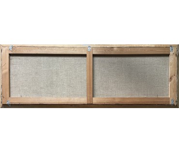 Бржозовский Г.Ф "Золото осени", холст, масло. Размер без учёта рамы 150х50 см. № 3565 (артикул №3565) - фото №5