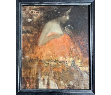 Концедайлов В.Н "Вечерний туалет", 2022г. Холст, масло. Размер 25х20 см. № 3568 (артикул №3568) - фото №6