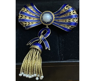 Брошь. 19век. (24,2 гр) Арндт, Самуэль (1812-1890) № 3579 (артикул №3579) - фото №4
