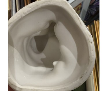 Статуэтка "Культурная революция в Китае" Костяной фарфор. Китай. 1960 г. Высота 17,5 см. № 3585 (артикул №3585) - фото №3