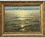 Багрянцев Н.М "Море. Лунная дорожка", ДВП, масло. Размер с рамой 61х49 см. № 3588 (артикул №3588) - фото №1