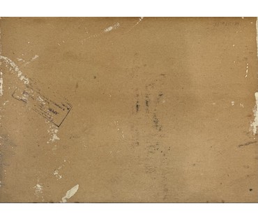 Горшковоз А.И Картон, масло, 1984г. Размер с рамой 57,5х43,5 см. № 3594 (артикул №3594) - фото №3