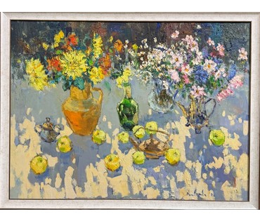 Потворова Т.В "Утренний свет", 2021г. Холст, масло. Размер 60х80 см. № 3595 (артикул №3595) - фото №1
