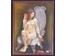 Поплавский Г.Г Каталожная работа "Меланхолия", 1992г. Холст, масло. Размер 65х60 см. № 3617 (артикул №3617) - фото №1