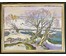 Поплавский Г.Г "Браславщина.Талая вода", 2008г. Холст, акрил. Размер 60х80 см. № 3618 (артикул №3618) - фото №1