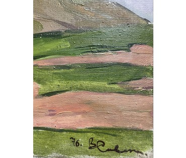 Савицкий В.Н "На просторах Беларуси",1976 год. Размер 50х70см. Холст, масло. (артикул №3644) - фото №8