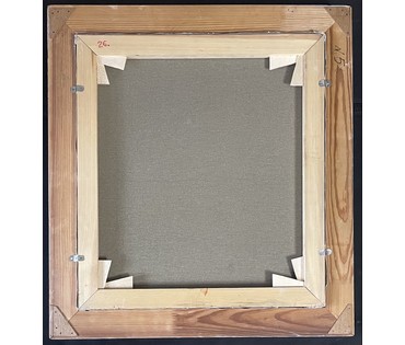 Поплавский Г.Г. Каталожная работа "Юный Будда из Улан-Батора", 2014г. Холст, акрил.Размер с рамой 63х68 см. № 3650 (артикул №3650) - фото №8