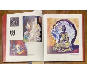 Поплавский Г.Г. Каталожная работа "Юный Будда из Улан-Батора", 2014г. Холст, акрил.Размер с рамой 63х68 см. № 3650 (артикул №3650) - фото №9