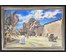 Поплавский Г.Г. Каталожная работа "Египет.Монастырь Коптов", 2014 г. Холст, акрил. Размер с рамой 93х64 см. № 3655 (артикул №3655) - фото №1