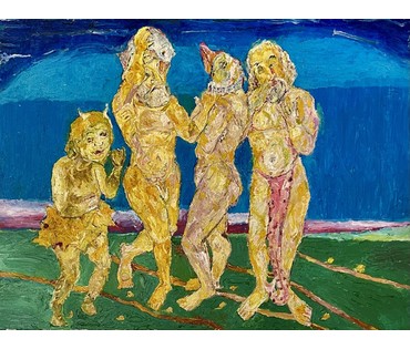 Ржеусский А.(Ржеутский А) "Превращение Венеры". Холст, масло. Размер 60х80 см. № 3688 (артикул №3688) - фото №2