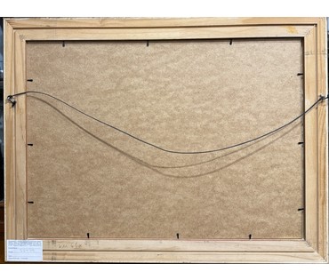 Рогалевич М.В "Белорусский пейзаж". Картон, масло. Размер с рамой 61х46,5 см. № 3698 (артикул №3698) - фото №2