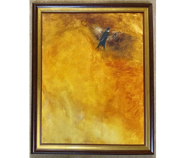 Песин Валерий "Ласточка",2024г. Холст, масло. Размер 90х70 см. № 3712 (артикул №3712) - фото №2