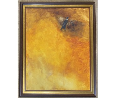 Песин Валерий "Ласточка",2024г. Холст, масло. Размер 90х70 см. № 3712 (артикул №3712) - фото №3