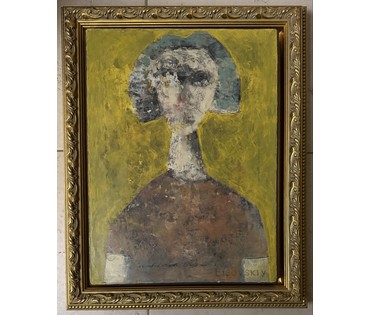 Лисовский А.С "Матильда",2025г. Холст, акрил. Размер 40х30 см. № 3716 (артикул №3716) - фото №2