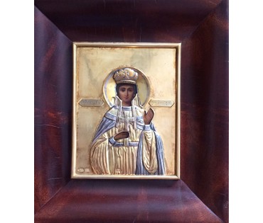 Икона "Св. мученица царица Александра". Москва, 1908 г; МОДЕРН (артикул №100) - фото №2