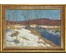 Козловский А.С "Весна", 1964г. ДВП, масло. Размер с рамой 60х44,5 см. № 3752 (артикул №3752) - фото №1