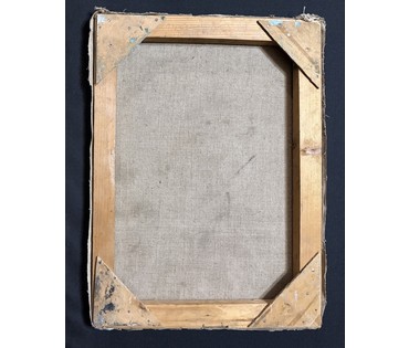 Свентоховский П.В "Жаночы партрэт", 1974г. Холст, масло. Размер с рамой 52х65см. № 3764 (артикул №3764) - фото №2