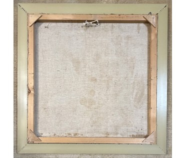 Максимцев К.И "Натюрморт",1984г. Холст, масло. Размер с рамой 96х96 см. № 3787 (артикул №3787) - фото №8