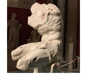 Кубарев В.Г "Торс", 1958 год. Холст, масло на картоне. Размер 67,5х79,5 см. № 3849 (артикул №3849) - фото №7