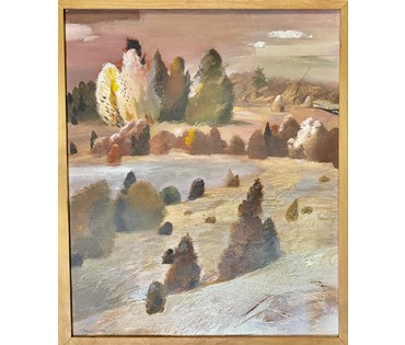 Селещук Н.М "Запах отцветающего лета", 1986г. Холст, масло. Размер с рамой 49х57 см. № 3861 (артикул №3861) - фото №7