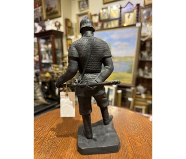 "Ермак", Касли. Чугун. 1983г. Автор Забелло П.П. Высота 23,5 см. № 3867 (артикул №3867) - фото №3