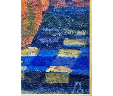 Лапицкий А.И "Натюрморт", 1994г. Холст, масло. Размер 70х45,5 см. № 3882 (артикул №3882) - фото №2