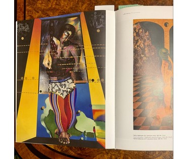 Скрипниченко Г.С. Художник-сюрреалист, "белорусский Дали". Каталожная работа "Святы Себасцян", 1968-1981г.г. Смешанная техника. Размер 70х54 см. № 3894 (артикул №3894) - фото №7