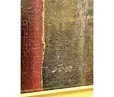 Скрипниченко Г.С. Каталожная работа "На Палессі гоман...", 1982-1983г.г. Холст, масло. Размер с рамой 52х62 см. № 3941 (артикул №3941) - фото №5