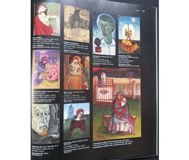 Скрипниченко Г.С. Каталожная работа "Аўтапартрэт на Крапоткіна,16", 1964г. ДСП, масло. Размер с рамой 71х51 см. № 3944 (артикул №3944) - фото №5