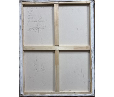 Лисовский А.С "Провинциалка", 2026г. Холст, акрил. Размер 90х70 см. № 3948 (артикул №3948) - фото №2